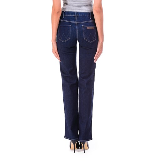 Jeansy Wrangler Sara "Rare Blue" be-jeans czarny z zamkiem