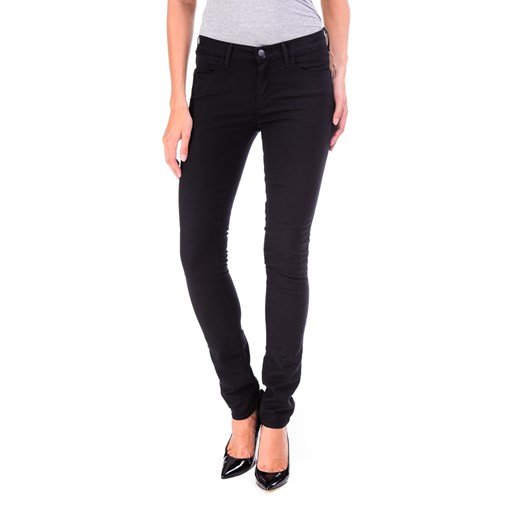 Jeansy Wrangler® be-jeans czarny dopasowane
