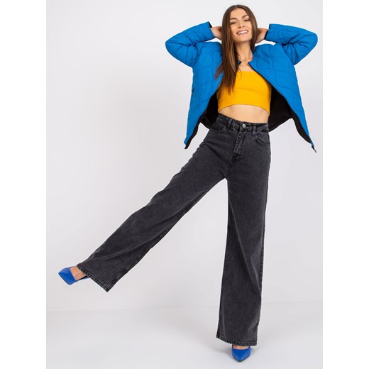 Chabrowa, pikowana w romby, oryginalna i twarzowa kurtka przejściowa bomberka Dramond M dramond.pl