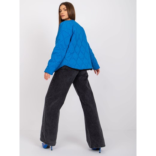 Chabrowa, pikowana w romby, oryginalna i twarzowa kurtka przejściowa bomberka Dramond M dramond.pl