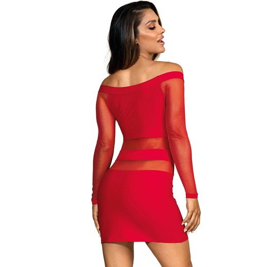 Sukienka V-9299, Kolor czerwony, Rozmiar L, Axami Axami L okazja Primodo