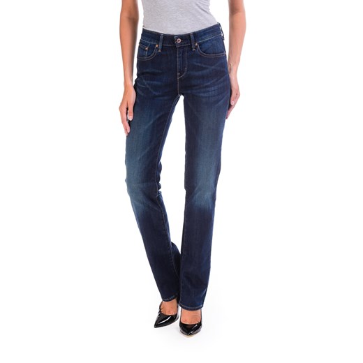 Jeansy Levi's Demi Curve Classic Straight "Indigo Smoulder" be-jeans czarny denim