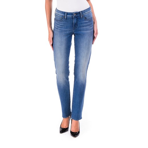 Jeansy Levi's New Demi Curve Classic Slim "Sun Kissed Blue" be-jeans niebieski elegancki