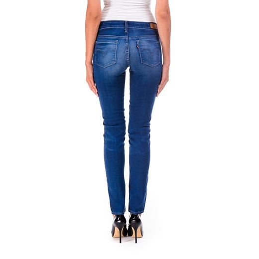 Jeansy Levi's Modern Slight Curve Skinny "Clear Water" be-jeans granatowy jesień