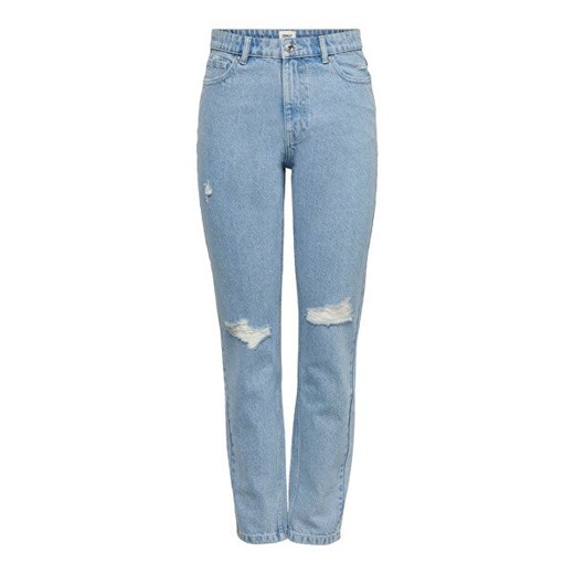 ONLY ONLJAGGER Mom Fit 15242370 jeansy damskieLightBlueDenim (Wielkość 25/30) 27/32 Mall
