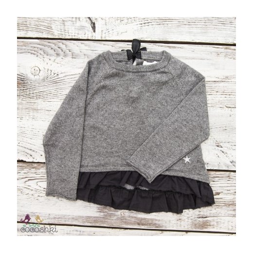 Sweterek - PLUMETTI GREY cocoshki szary sweter