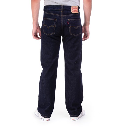 Jeansy Levi's 751 Standard Fit "Onewash" be-jeans czarny jeans