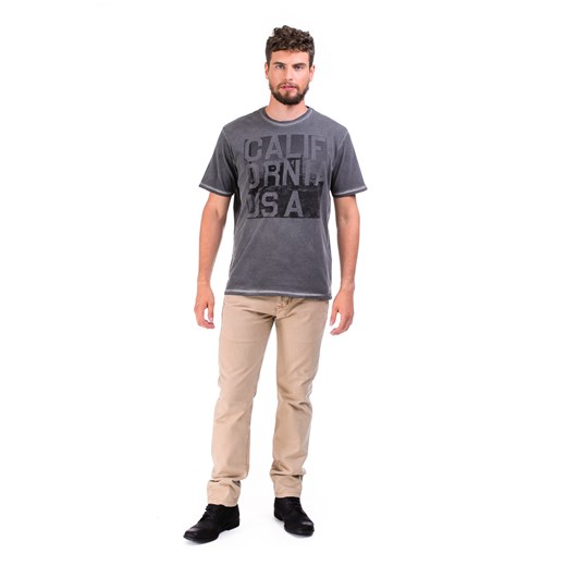 T-shirt Dockers Alpha Graphic Tee be-jeans brazowy duży