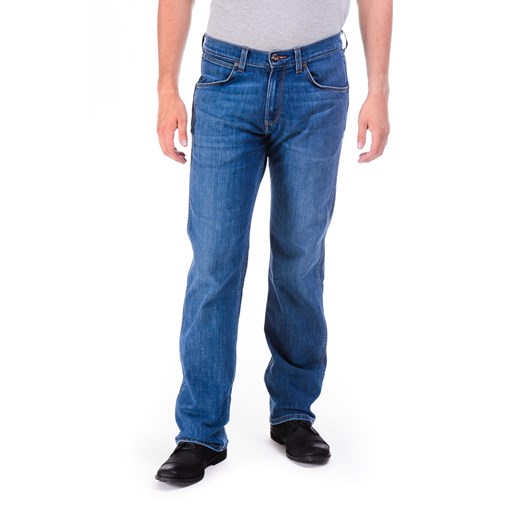 Jeansy Wrangler Ace Zipfly Regular "Stay Warm" be-jeans niebieski jeans