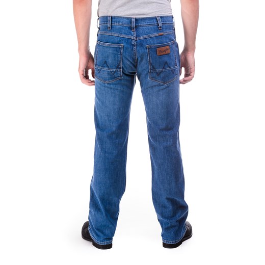 Jeansy Wrangler Ace Zipfly Regular "Stay Warm" be-jeans niebieski kolekcja