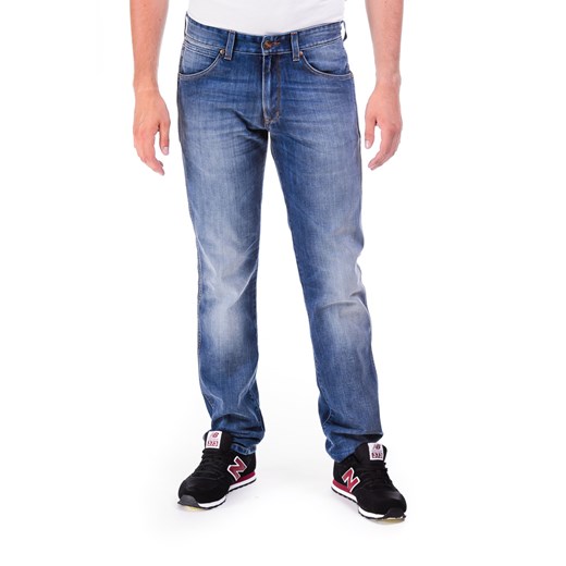 Jeansy Wrangler  Greensboro "Real Heat" be-jeans niebieski jeans