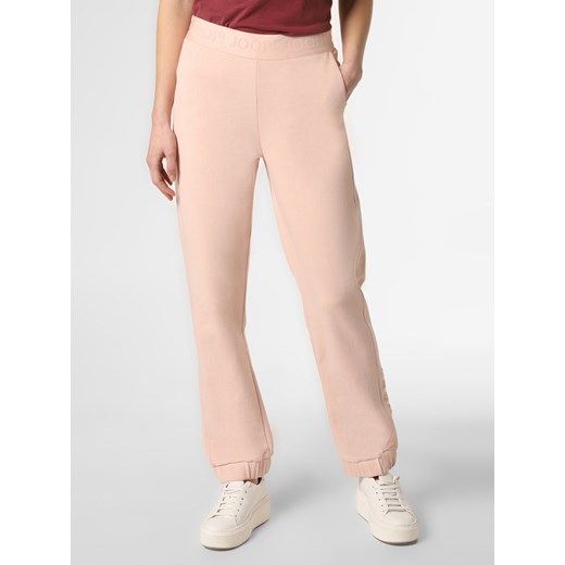 JOOP! Damskie spodnie dresowe Kobiety Materiał dresowy różowy jednolity ze sklepu vangraaf w kategorii Spodnie damskie - zdjęcie 132128761