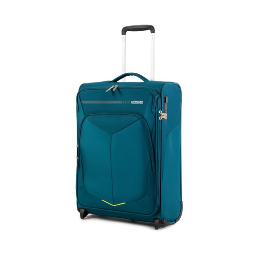 Mała Materiałowa Walizka AMERICAN TOURISTER - Summerfunk 124887-2824-1CNU Teal American Tourister eobuwie.pl