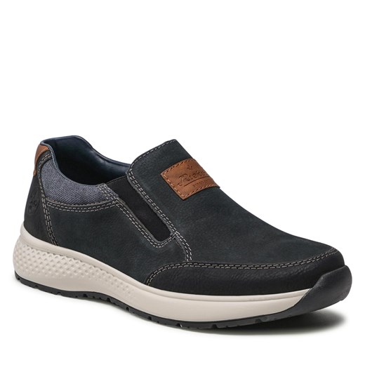 Półbuty RIEKER - B7658-00 Black Rieker 41 eobuwie.pl
