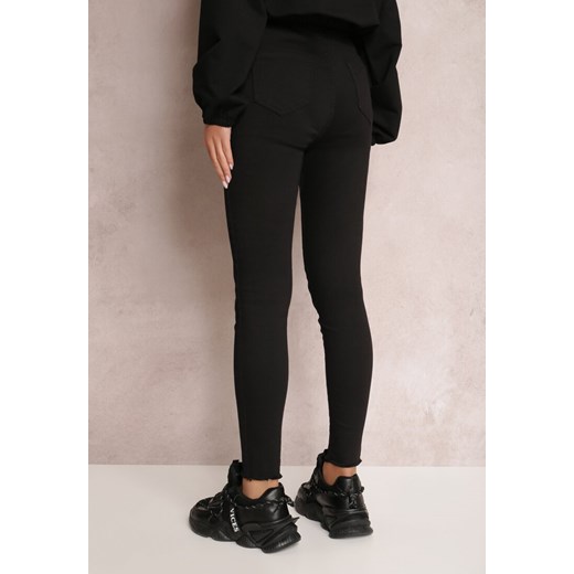 Czarne Spodnie Skinny Iolochis Renee L Renee odzież