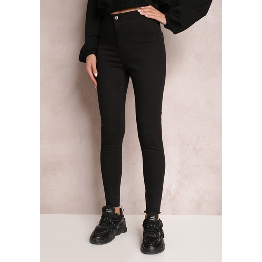 Czarne Spodnie Skinny Iolochis Renee L Renee odzież