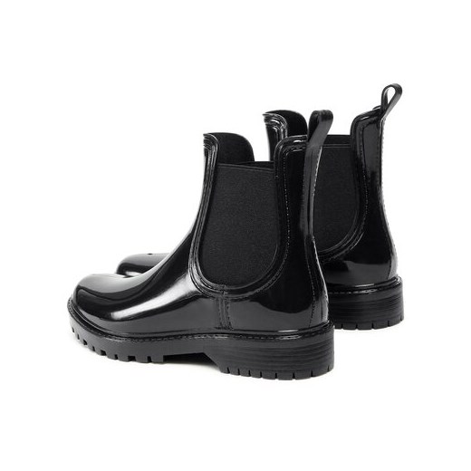 Jenny Fairy kalosze damskie casual bez zapięcia płaskie czarne 