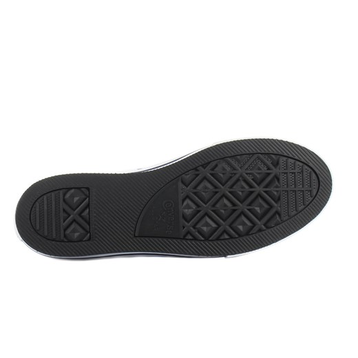 Trampki damskie Converse białe z niską cholewką na płaskiej podeszwie sznurowane