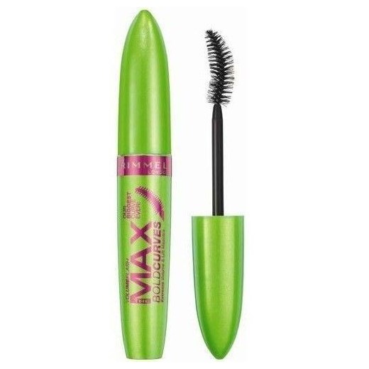 Rimmel London Mascara The Max Bold Curves 8ml W Tusz do rzęs 001 Black e-glamour zielony tusz do rzęs