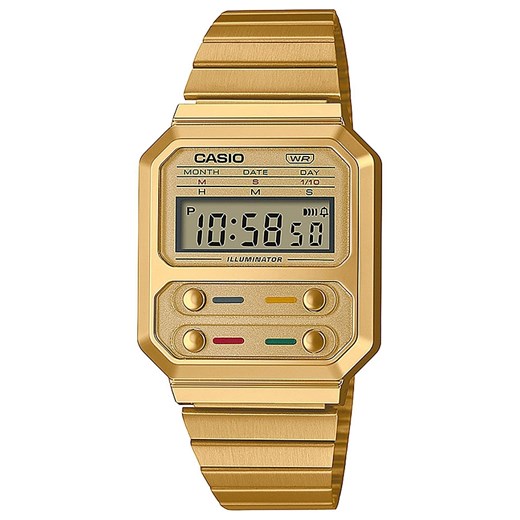 Zegarek CASIO A100WEG-9AEF ze sklepu happytime.com.pl w kategorii Zegarki - zdjęcie 132197854