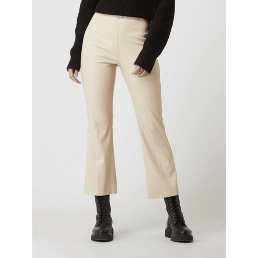Luźne spodnie z imitacji skóry model ‘Kaylee’ Soaked In Luxury M Peek&Cloppenburg 