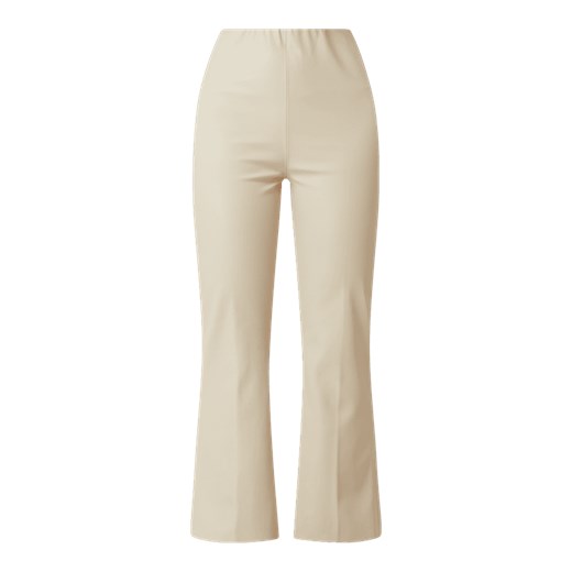 Luźne spodnie z imitacji skóry model ‘Kaylee’ Soaked In Luxury L Peek&Cloppenburg 