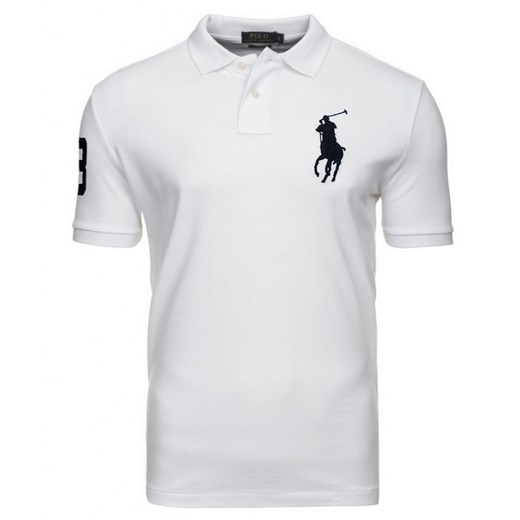 Koszulka Polo Ralph Lauren Big Pony White ze sklepu dewear.pl w kategorii T-shirty męskie - zdjęcie 132219334