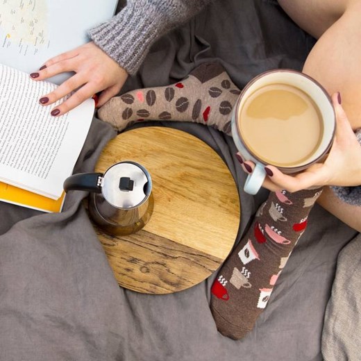 Zestaw 5x Skarpetki damskie kolorowe SOXO nie do pary bawełniane zabawne Pizza 35–40 Sklep SOXO