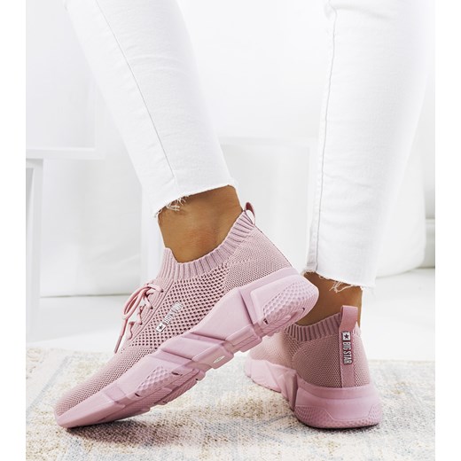 Różowe sneakersy Big Star JJ274266 40 gemre