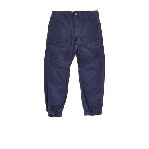 Pants with side pockets terranova granatowy 