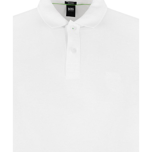 Koszulka Polo  męskie Hugo Boss Regular Fit White Hugo Boss S zantalo.pl promocja