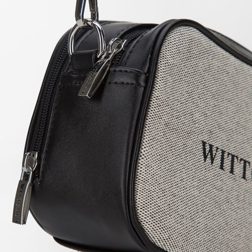 Damska torebka z ekoskóry i płótna dwukomorowa Wittchen WITTCHEN okazyjna cena