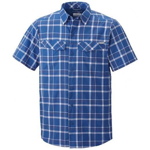 Męska Koszula Columbia Silver Ridge Multi Plaid Short Sleeve Shirt landersen niebieski koszule