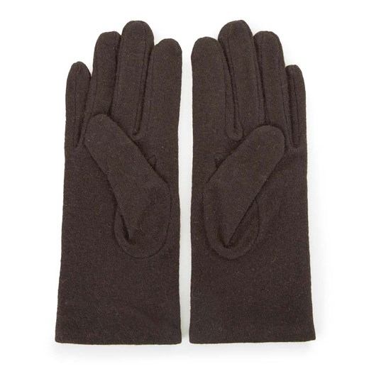 Damskie rękawiczki wełniane z rozetką Wittchen okazyjna cena WITTCHEN