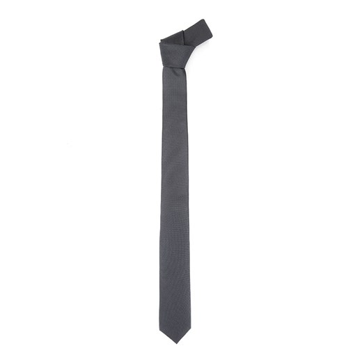 Krawat jedwabny bez wzoru Wittchen okazyjna cena WITTCHEN