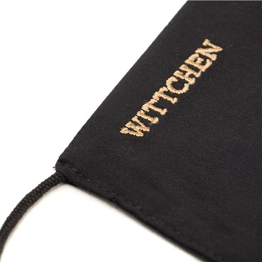 Maseczka bawełniana profilowana ze złotym logo Wittchen L, M okazja WITTCHEN
