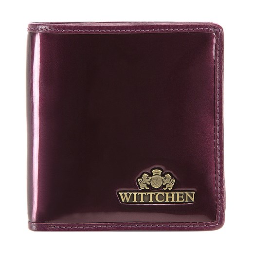 Damski portfel ze skóry lakierowany mały Wittchen wyprzedaż WITTCHEN