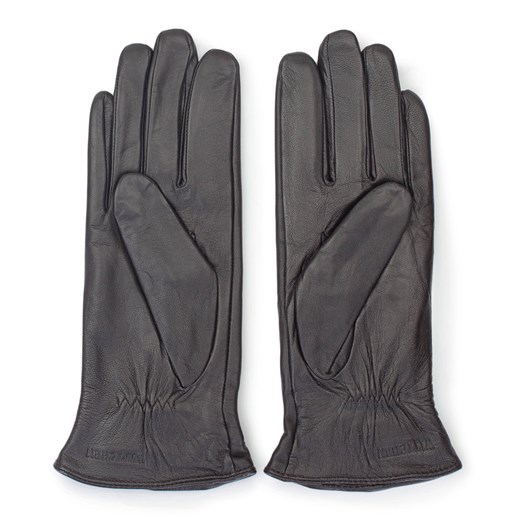 Damskie rękawiczki skórzane z kokardką Wittchen L, V, XL, S, M promocyjna cena WITTCHEN