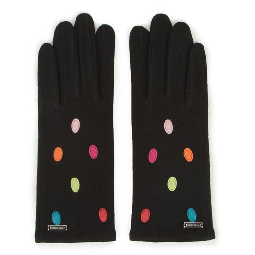 Damskie rękawiczki wełniane z kolorowymi kropkami Wittchen wyprzedaż WITTCHEN