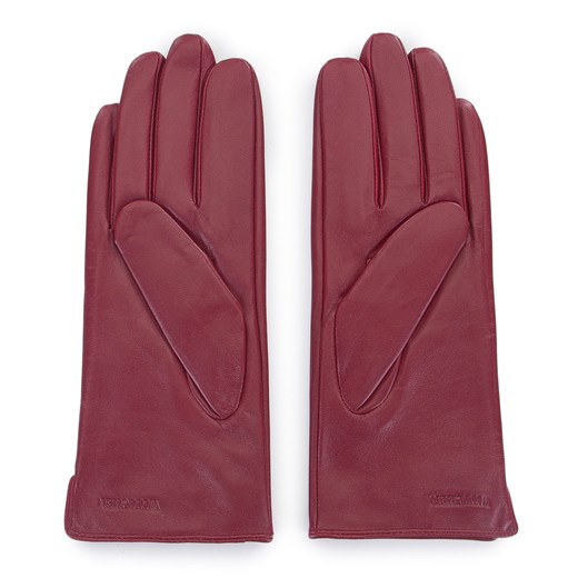 Damskie rękawiczki skórzane z rzemieniem ze sklepu WITTCHEN w kategorii Rękawiczki damskie - zdjęcie 132449670