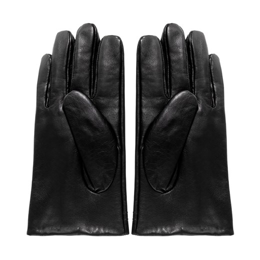 Rękawiczki męskie skórzane ocieplane czarne ze sklepu WITTCHEN w kategorii Rękawiczki męskie - zdjęcie 132449804