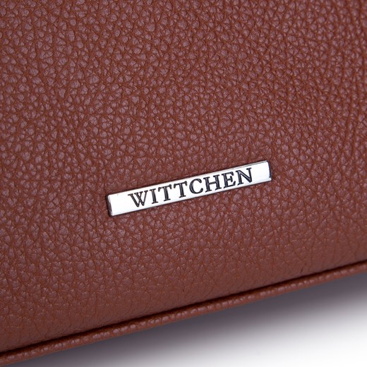 Torebka shopperka ze skośnym suwakiem Wittchen promocyjna cena WITTCHEN