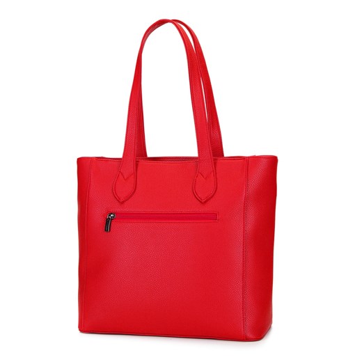 Torebka shopperka klasyczna z kieszenią z przodu Wittchen WITTCHEN okazyjna cena