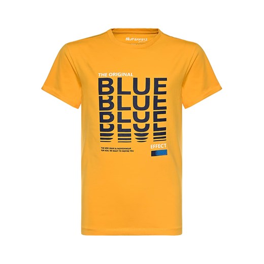 Koszulka w kolorze musztardowym Blue Effect 128 okazja Limango Polska