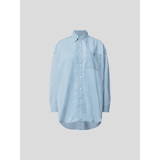 Bluzka jeansowa z wyhaftowanym logo Polo Ralph Lauren XS Peek&Cloppenburg 