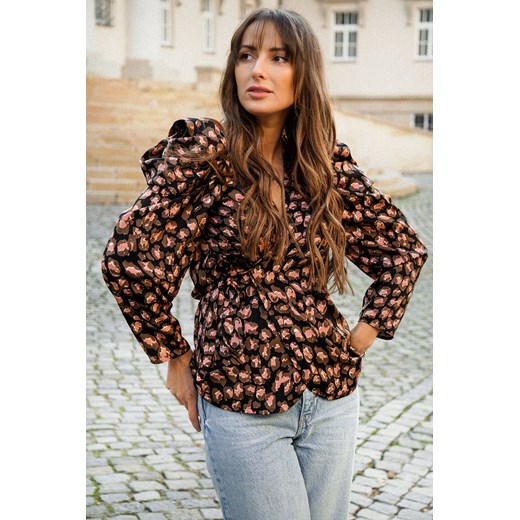 Koszula BARBRA - czarna w cętki Chiara Wear M/L Chiara Wear