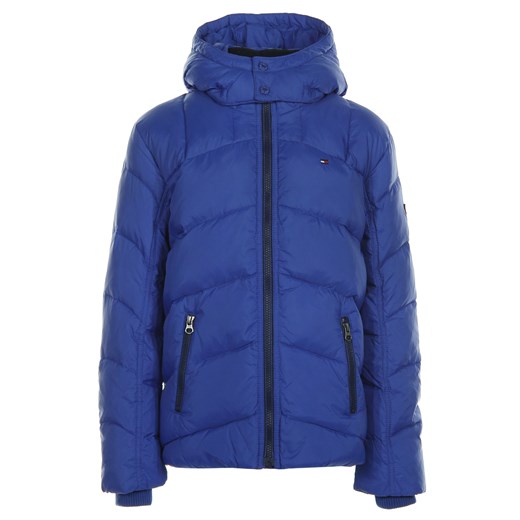 KURTKA TOMMY HILFIGER NEBRASKA DOWN JACKET SURF THE WEB riccardo niebieski aktywna