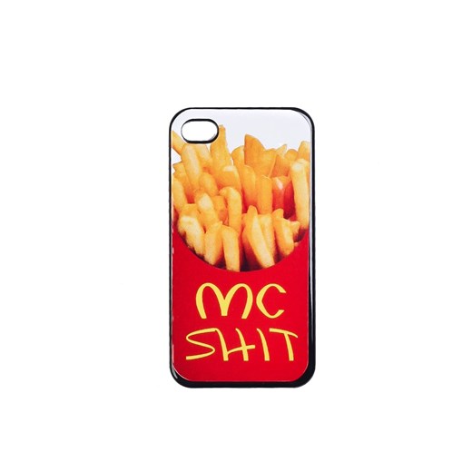 Etui na iPhone 4/4S, Mc Shit vintageshop-pl pomaranczowy abstrakcyjne wzory