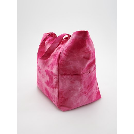 Reserved - Torba shopper - Różowy Reserved ONE SIZE Reserved