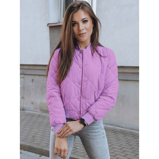 Kurtka damska bomberka SHERRY fioletowa Dstreet TY1877z Dstreet L okazyjna cena DSTREET